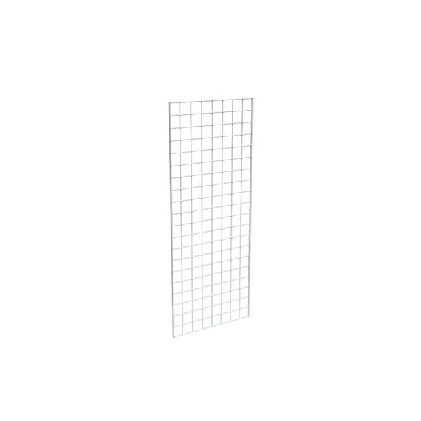 Case of 2 New Retails Chrome Finished Wire Grid Wall Panel 2 x 5 